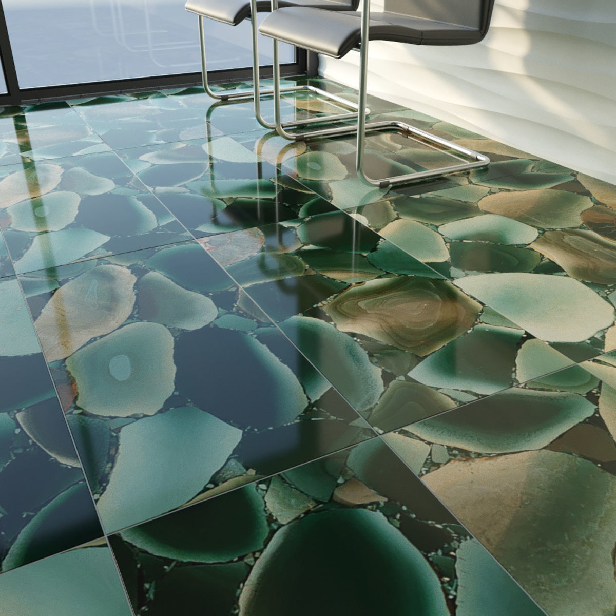 Galleria of Stone Italy Set 3D model_7