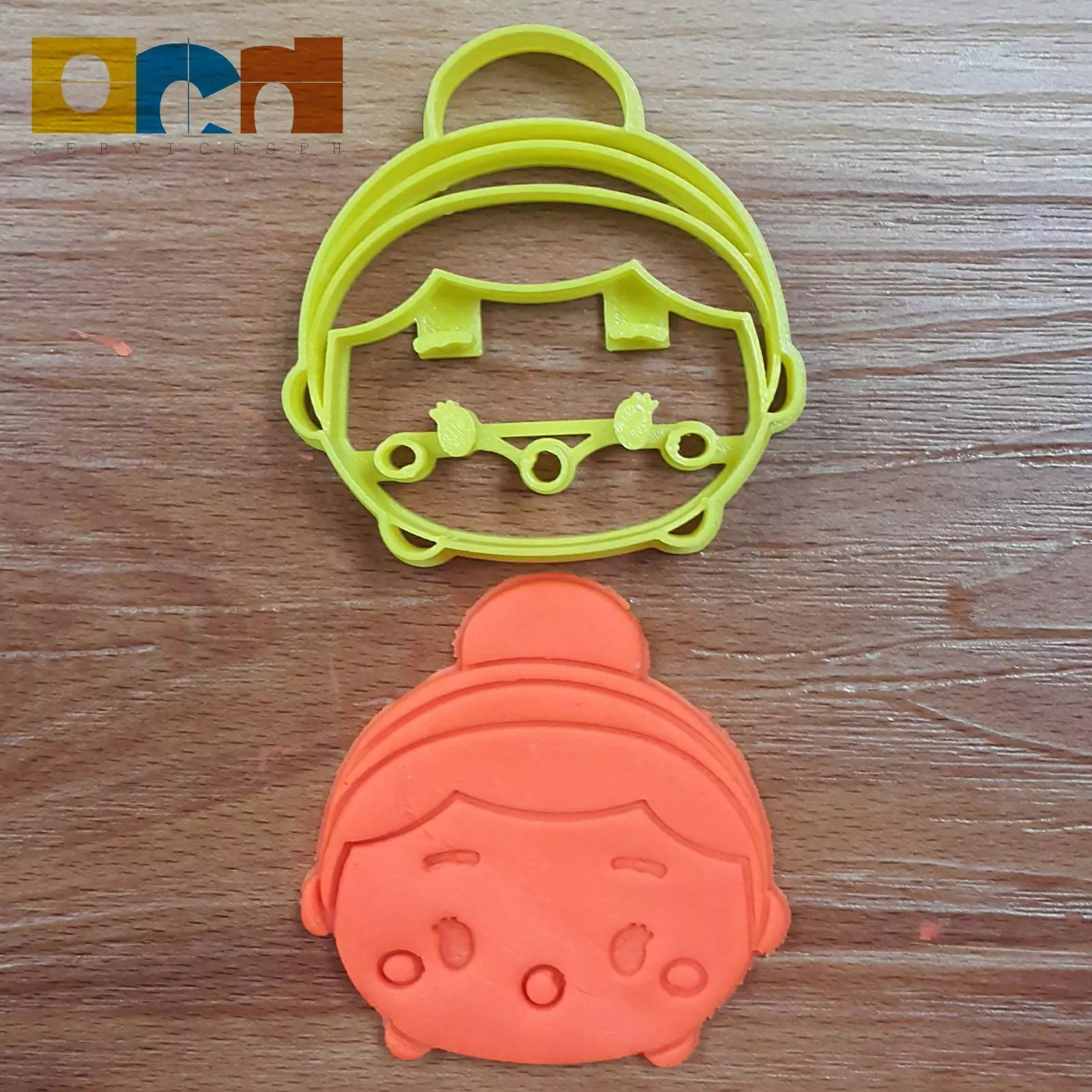 Disney princess Cinderella Tsumtsum stl file 3D print model