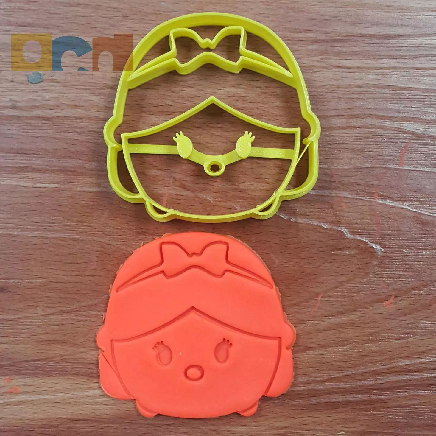 Disney princess snow white tsumtsum stl file 3D print model_0