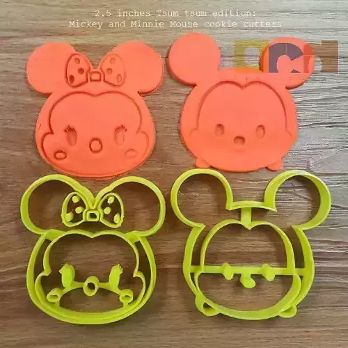 Disney Mickey and Mini Tsumtsum edition stl file 3D print model