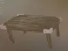 3D model Stylized Medieval Tavern Table Low Poly Game Ready 3D Model VR ...