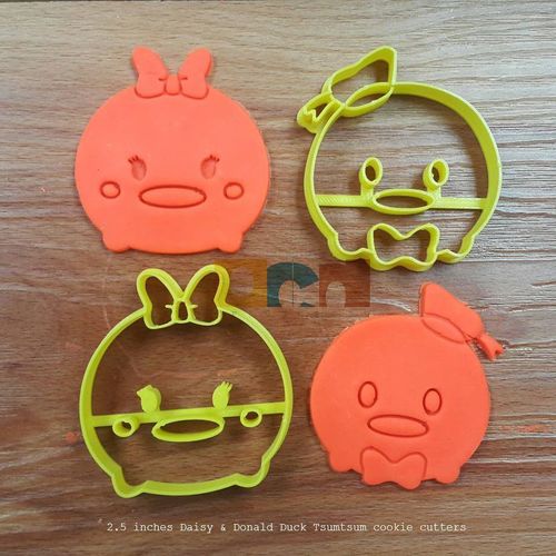 Disney Donald duck and Daisy duck tsumtsum stl file 3D print model