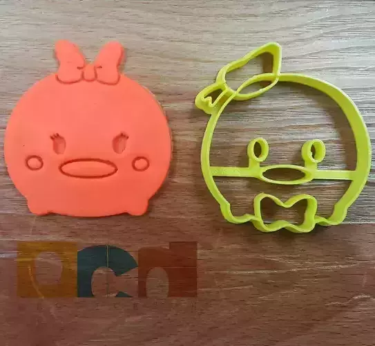 Disney Donald Duck tsum tsum edition cookie cutter stl file 3D print model