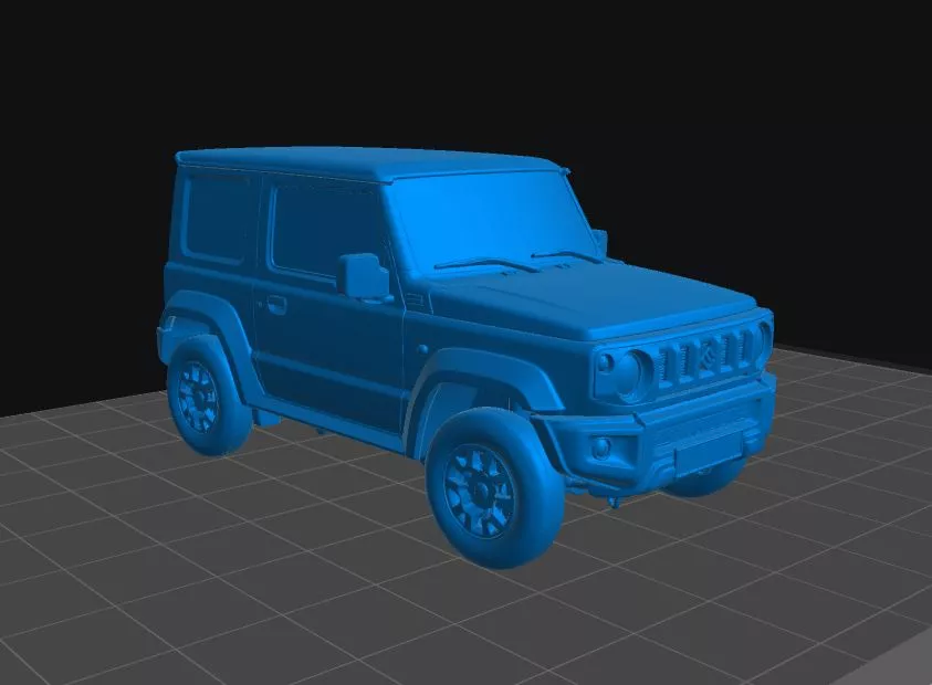 Jimny 2026 Compact 4x4 Off-Road SUV STL 1-64 Scale 3D print model