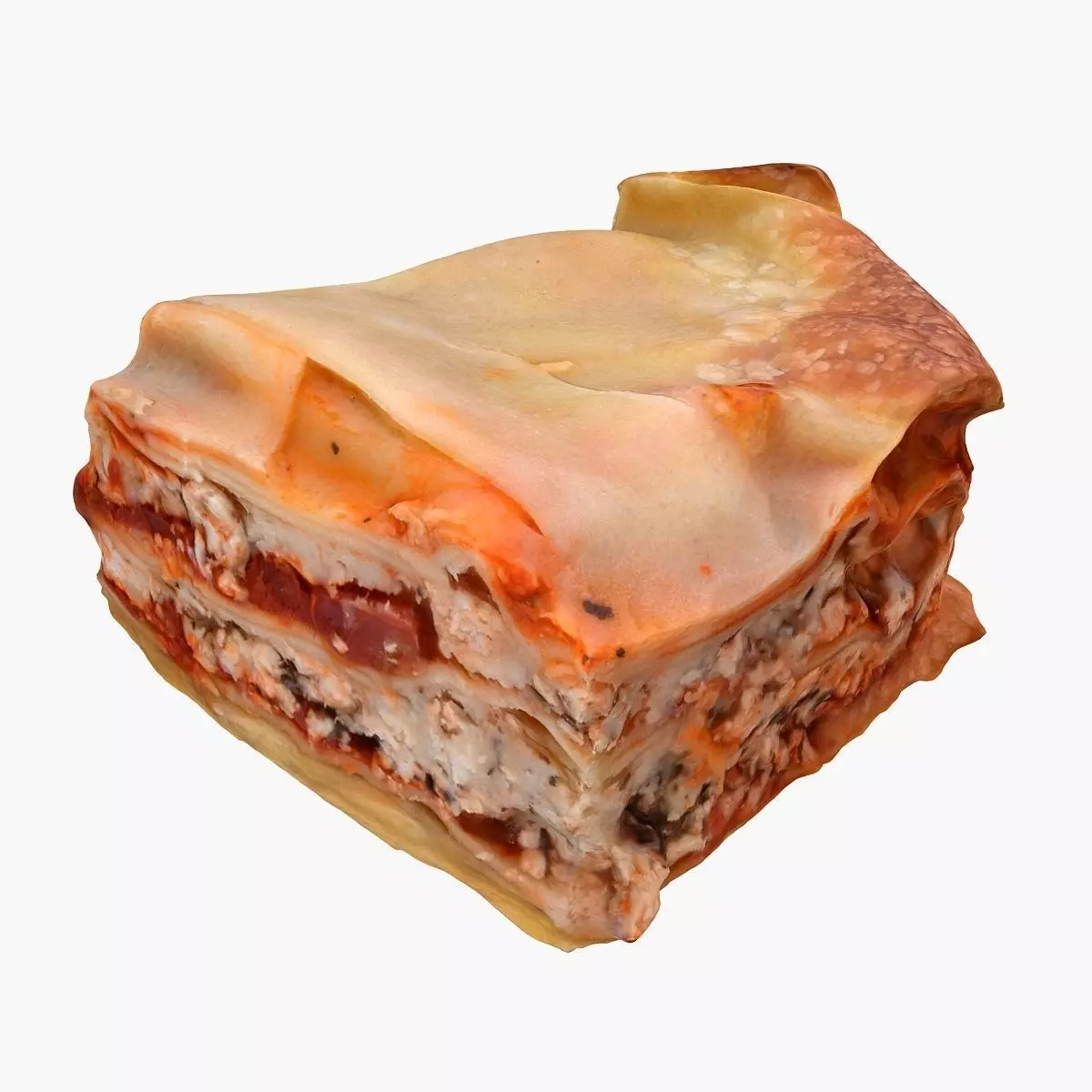 Lasagna Low-poly 3D model