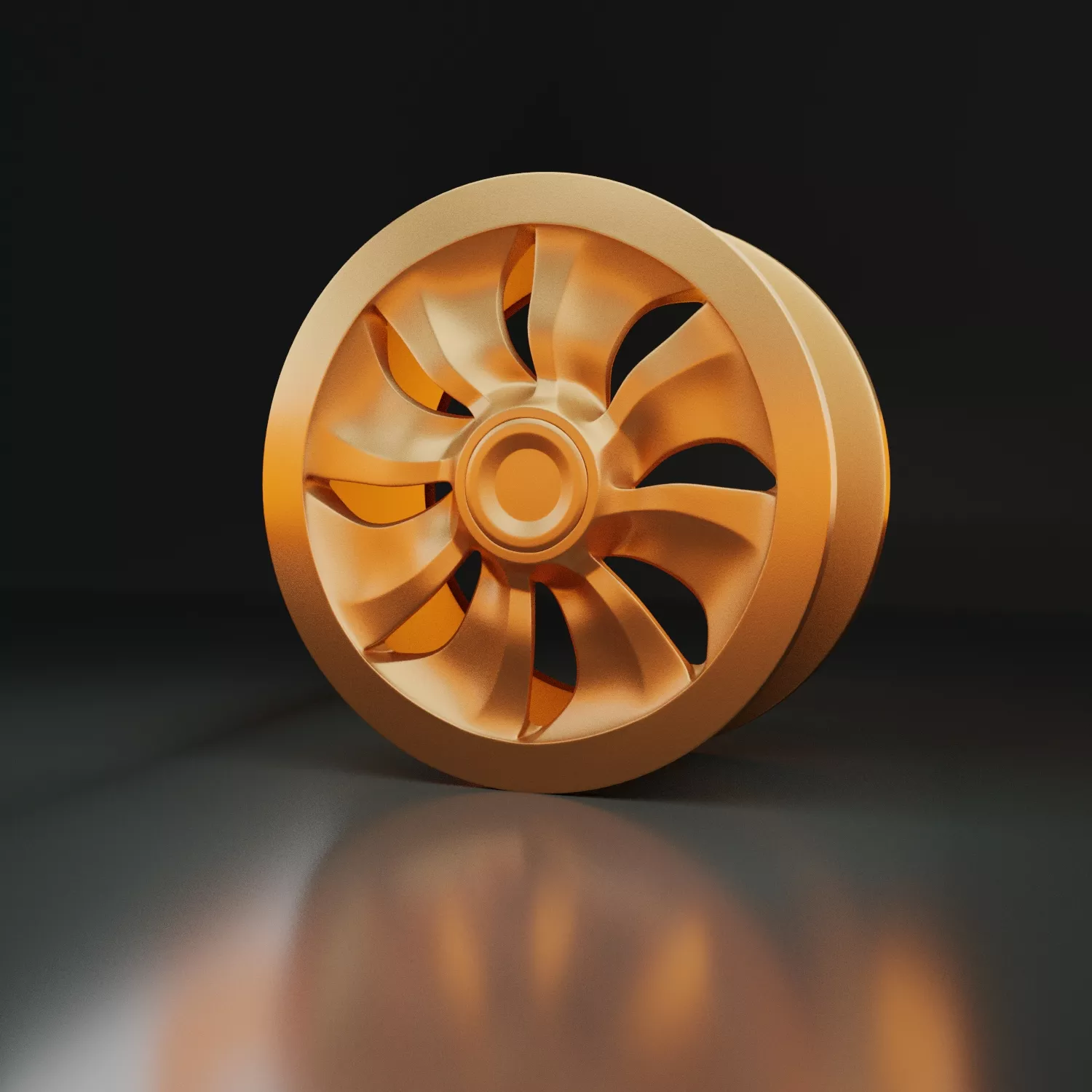 Aggressive EV-Inspired Rim -Studio Rendered Free 3D model