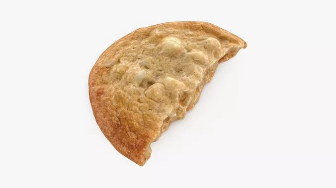 White Chocolate Chip Cookie Cut