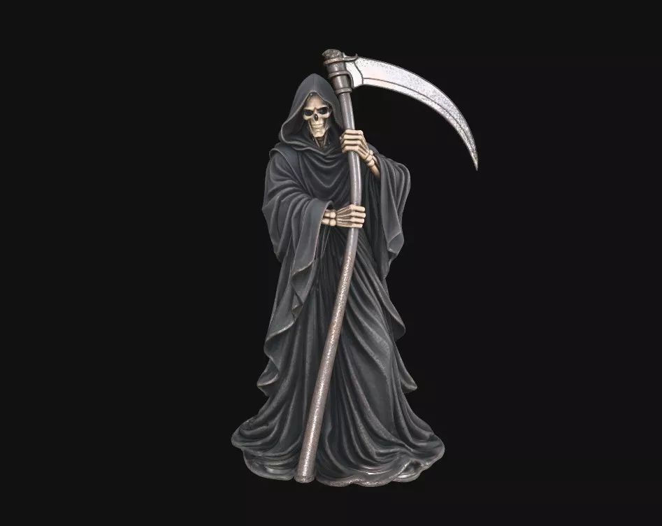 Santa Muerte 3D print model
