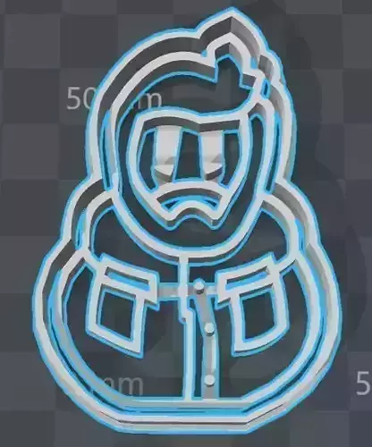 RIMWORLD pawn Cookie Cutter 3D print model