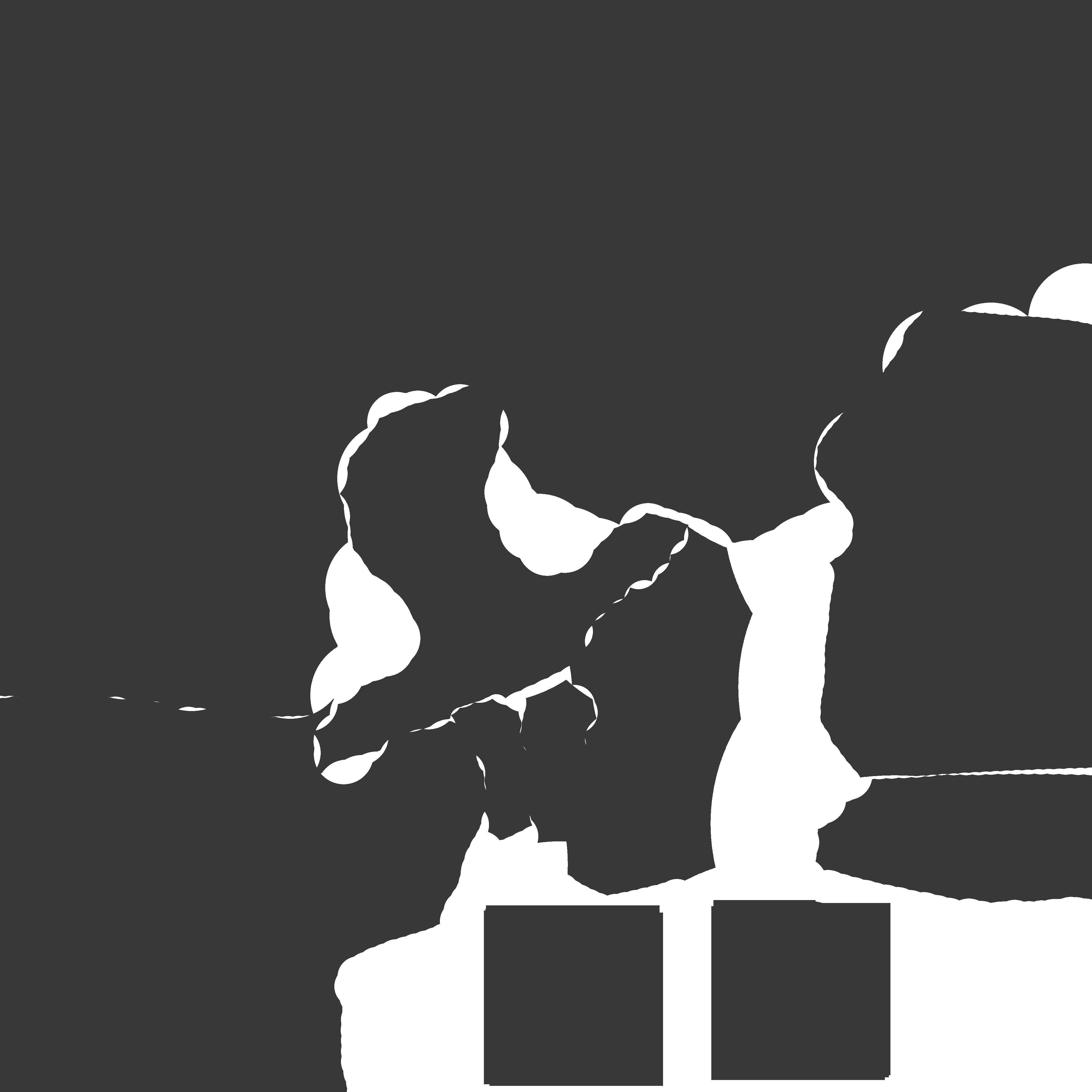 Sedard Drynden caricature  Low-poly 3D model_19