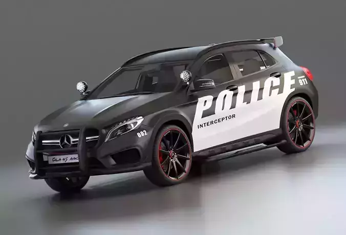 Mercedes Benz Highway Patrol 3D model