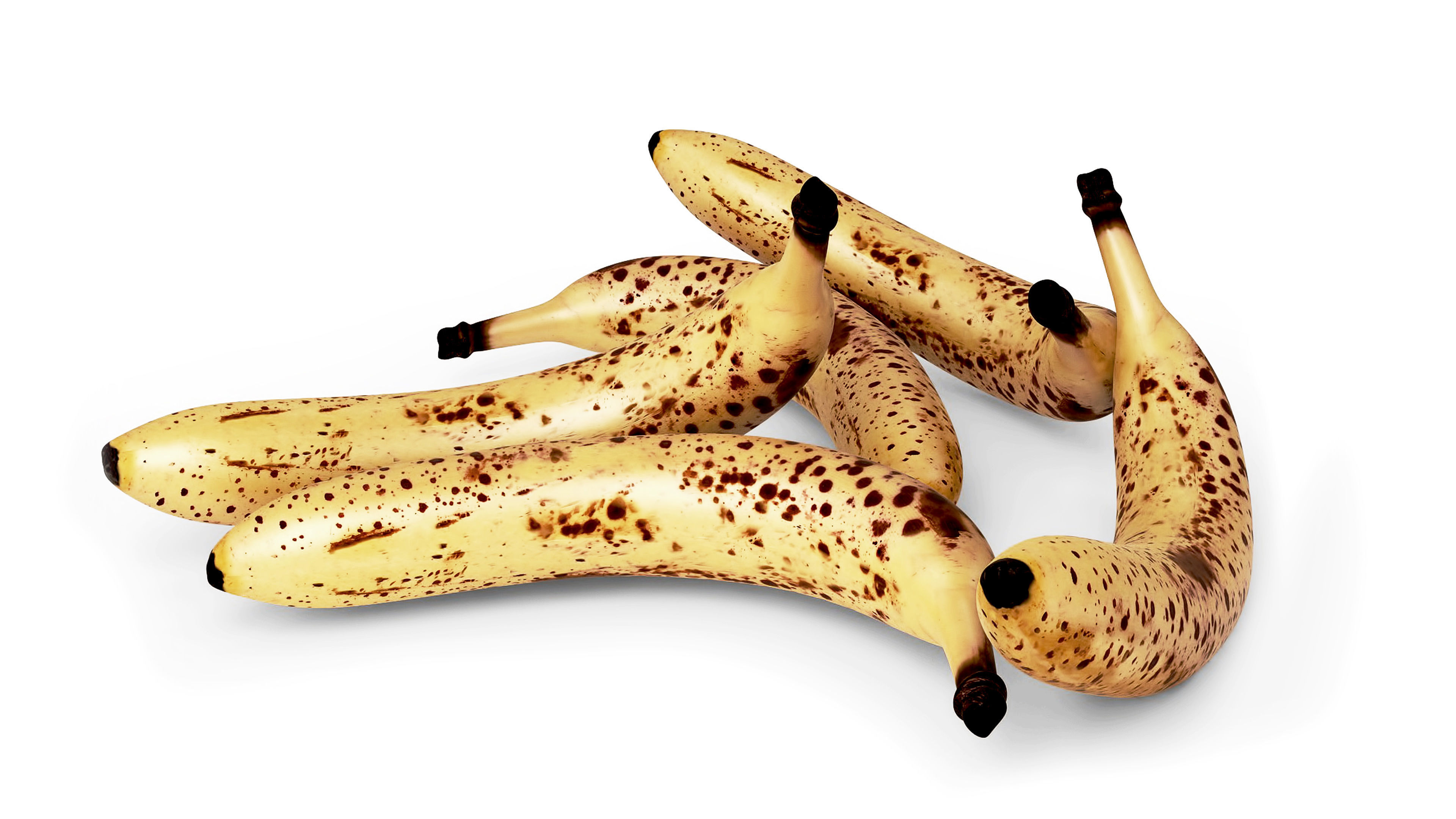 Realistic Old Banana 3D model_3