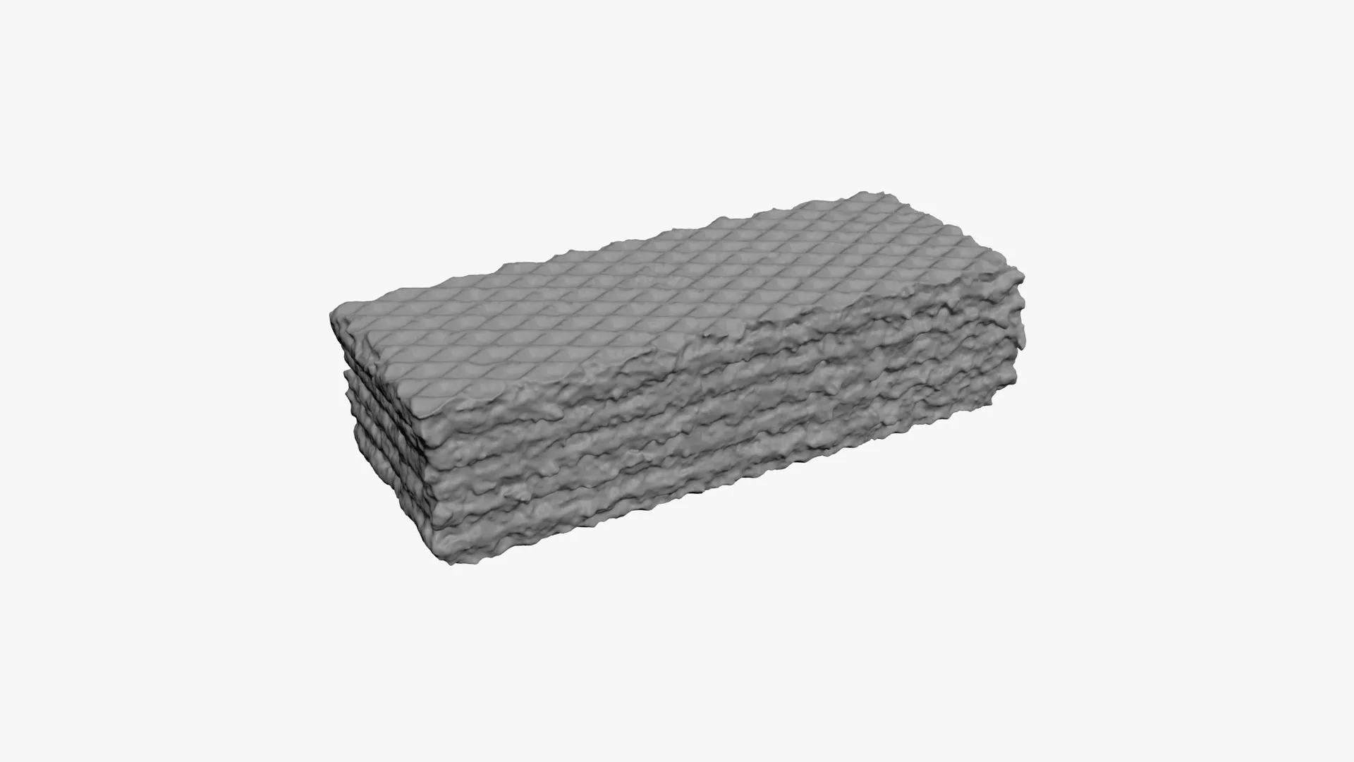 Wafer Vanilla - For 3D Print 3D print model