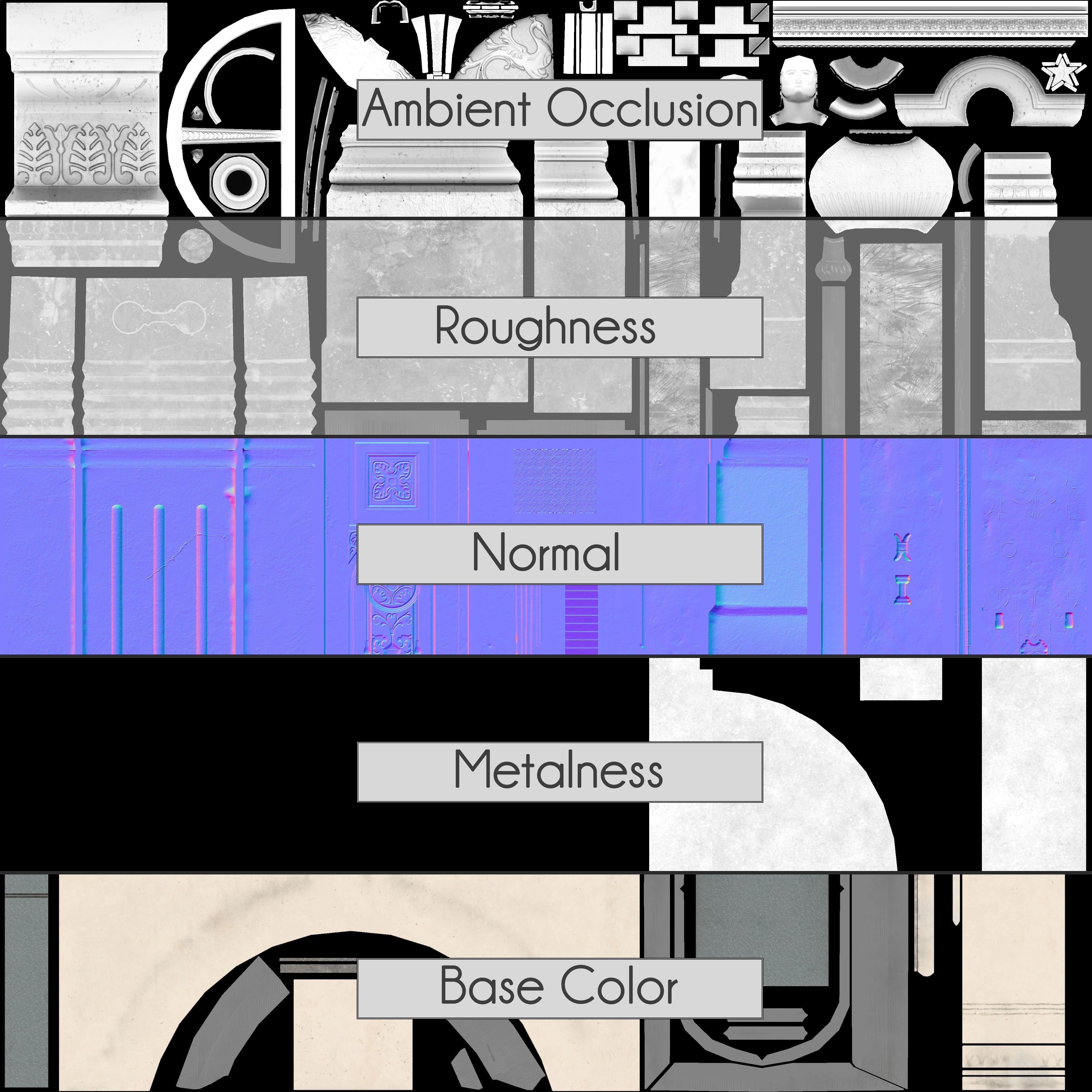 Camaguey House of Diversity Low-poly 3D model_17