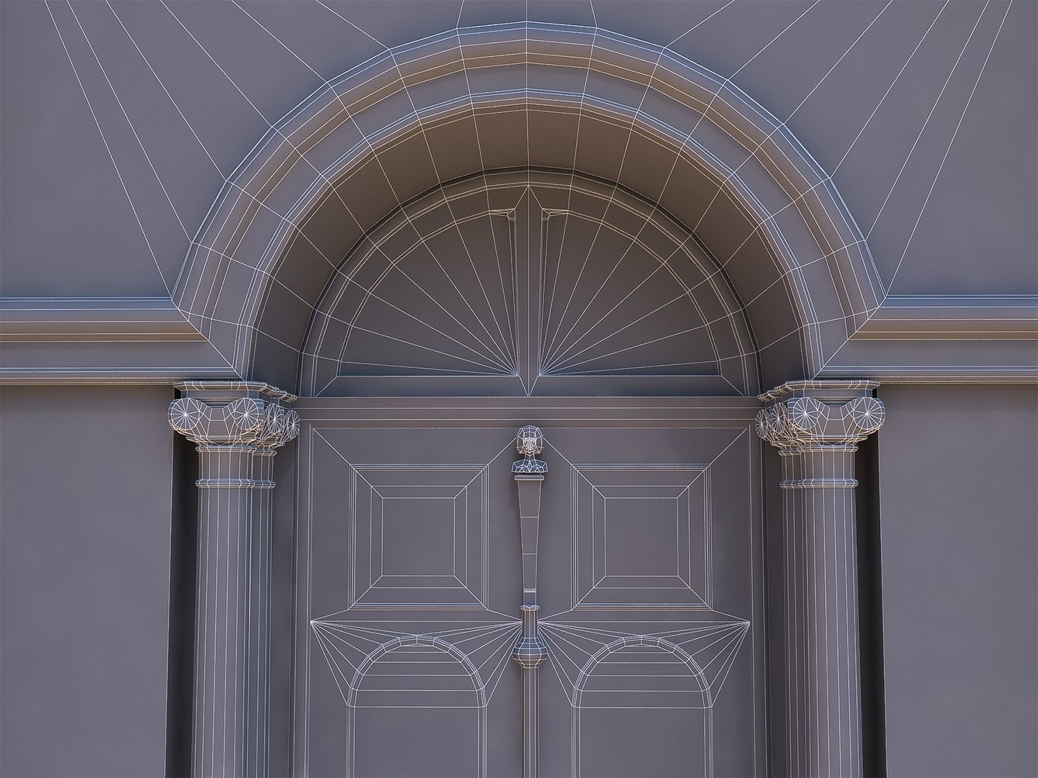 Camaguey House of Diversity Low-poly 3D model_6