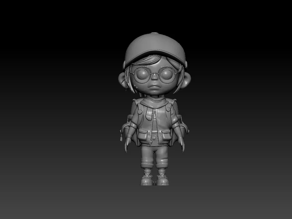 Anime Manga Style Free 3D print model