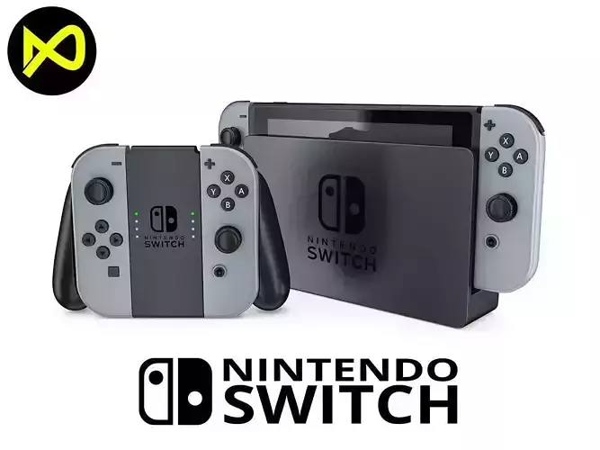 Nintendo Switch Set 1 3D model