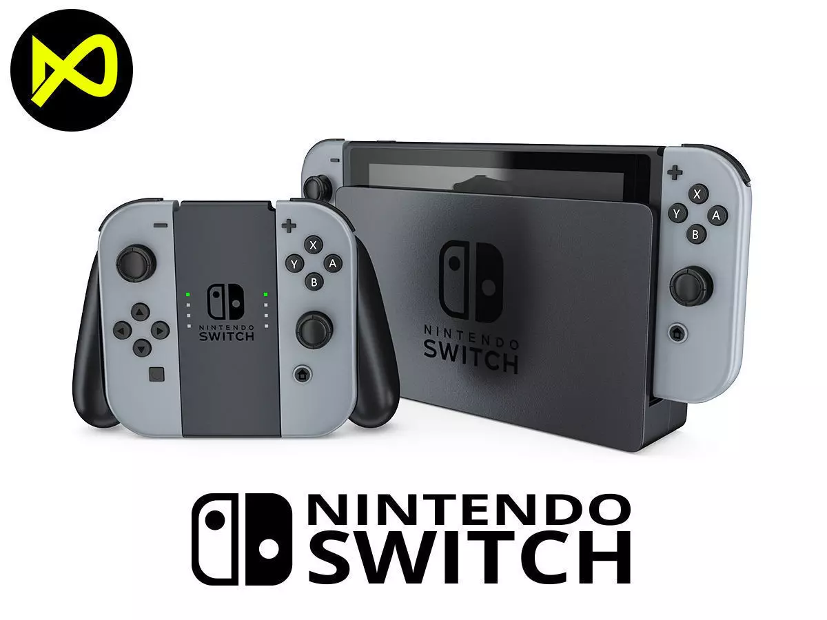 Nintendo Switch Set 1 3D model