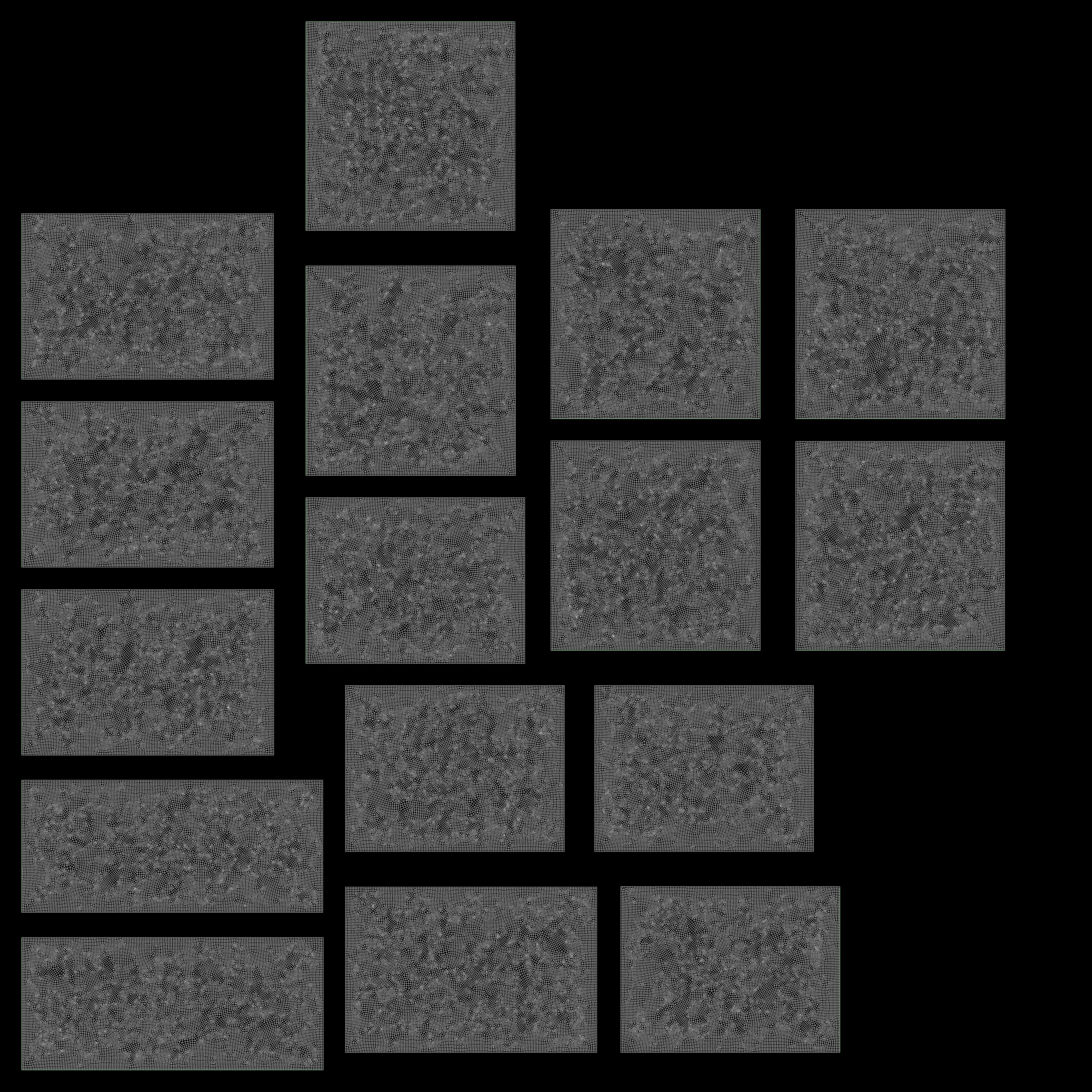 White Bed Pillows 01   3 sets   22 different Pillows  3D model_17