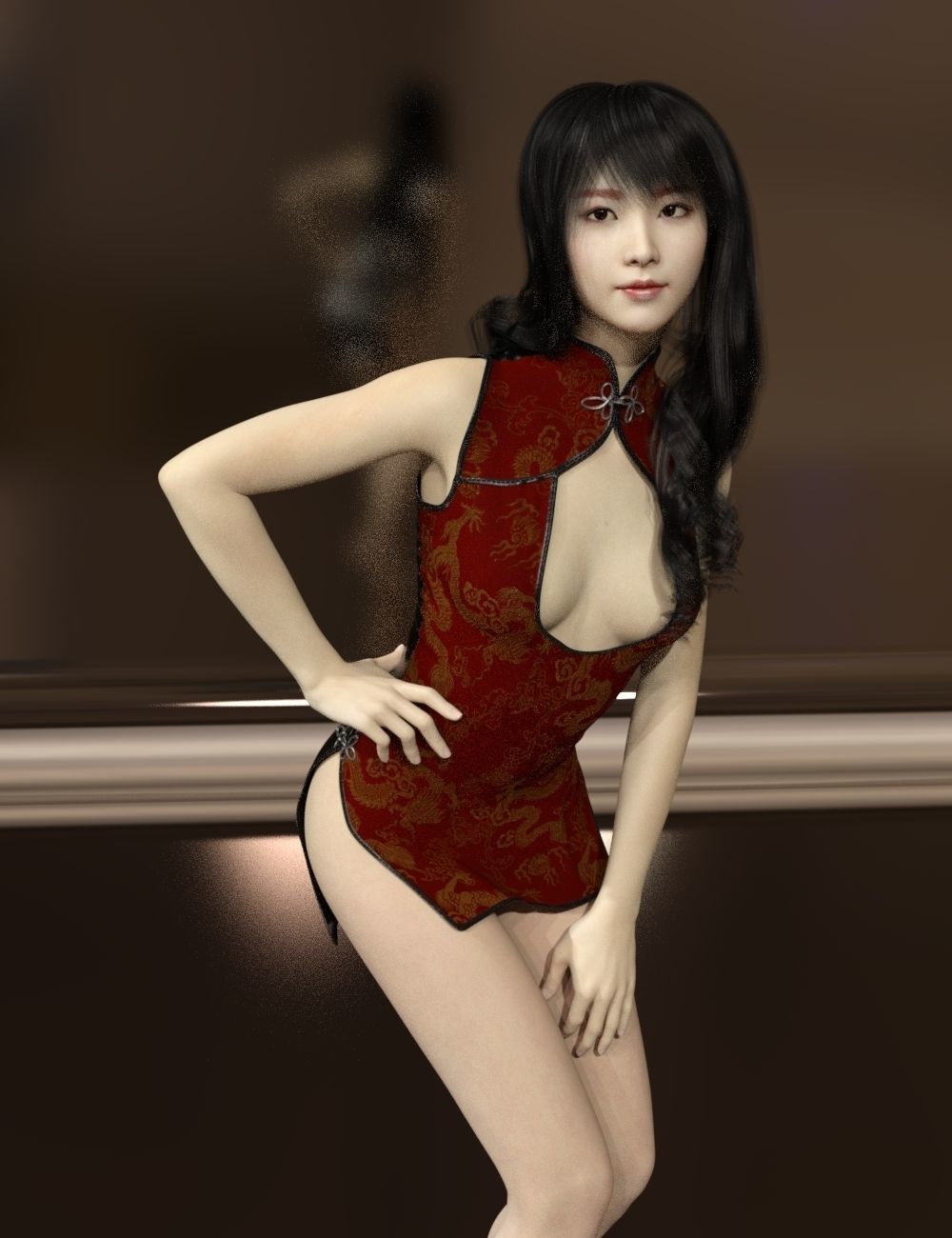 Zhu Dan For G3F And G8F 3D model_3