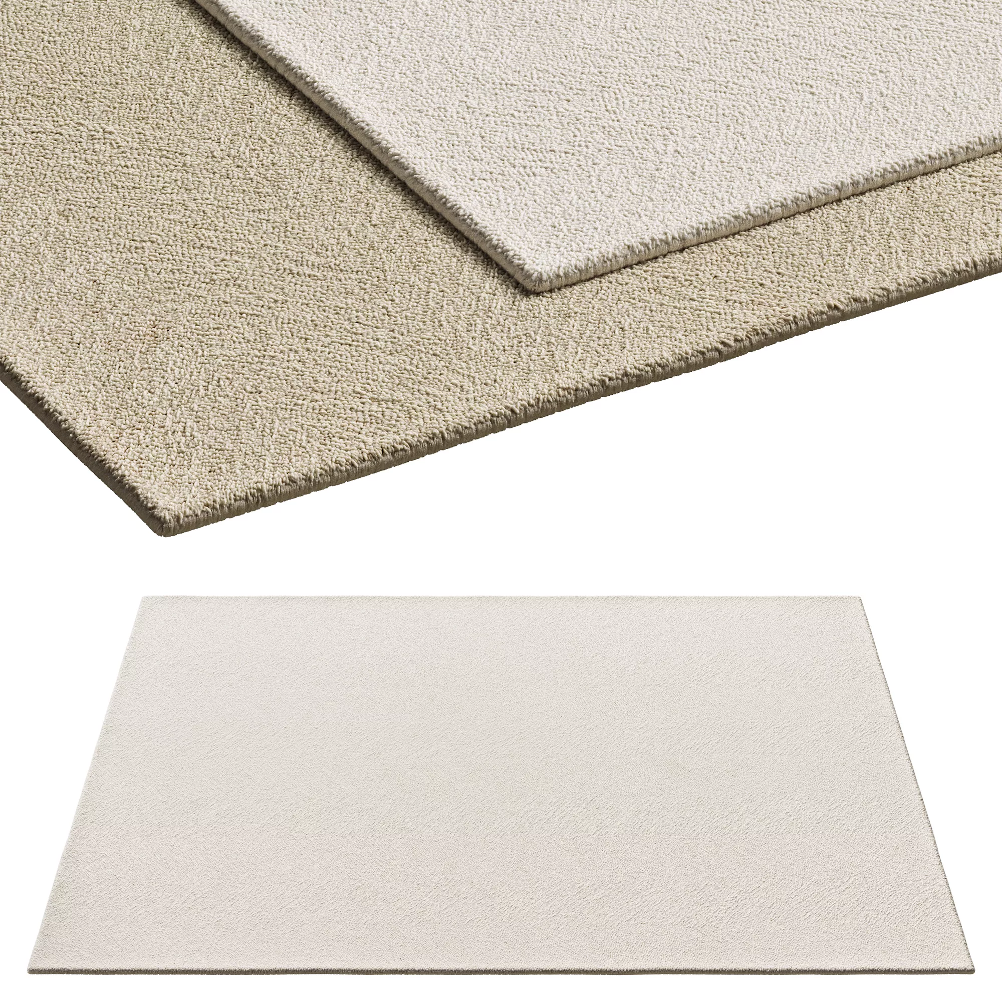Theodore Chevron Rug 3D model