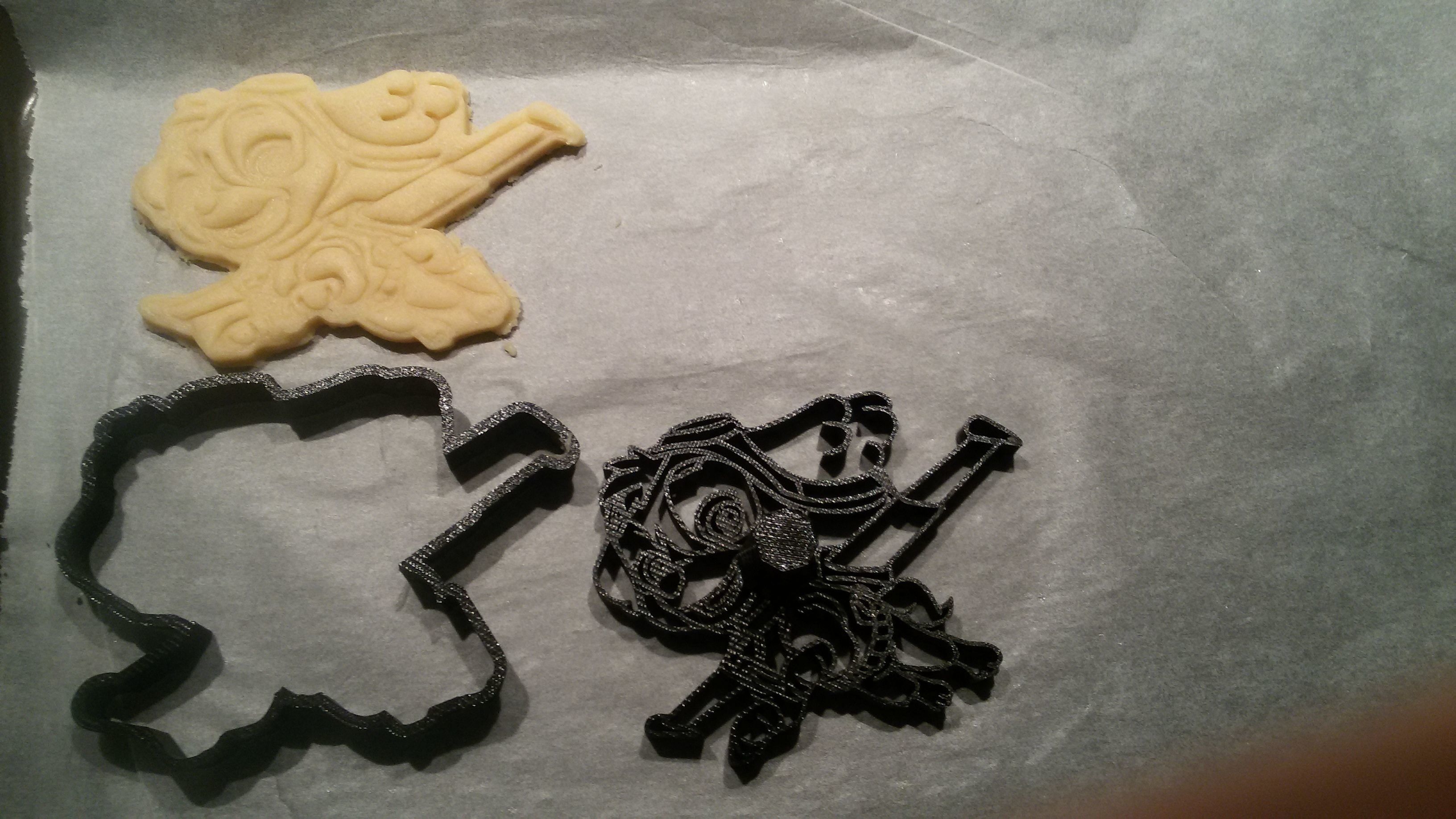 Paw Patrol SKYE full body Cookie Cutter with details 3D print model_1