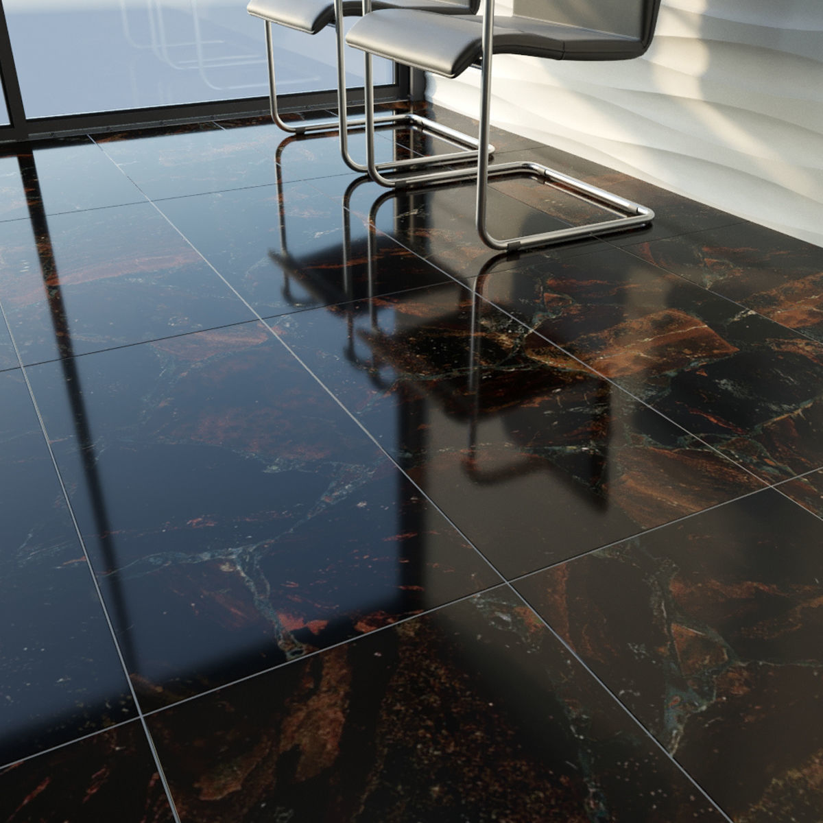 Galleria of Stone Italy Set 3D model_7