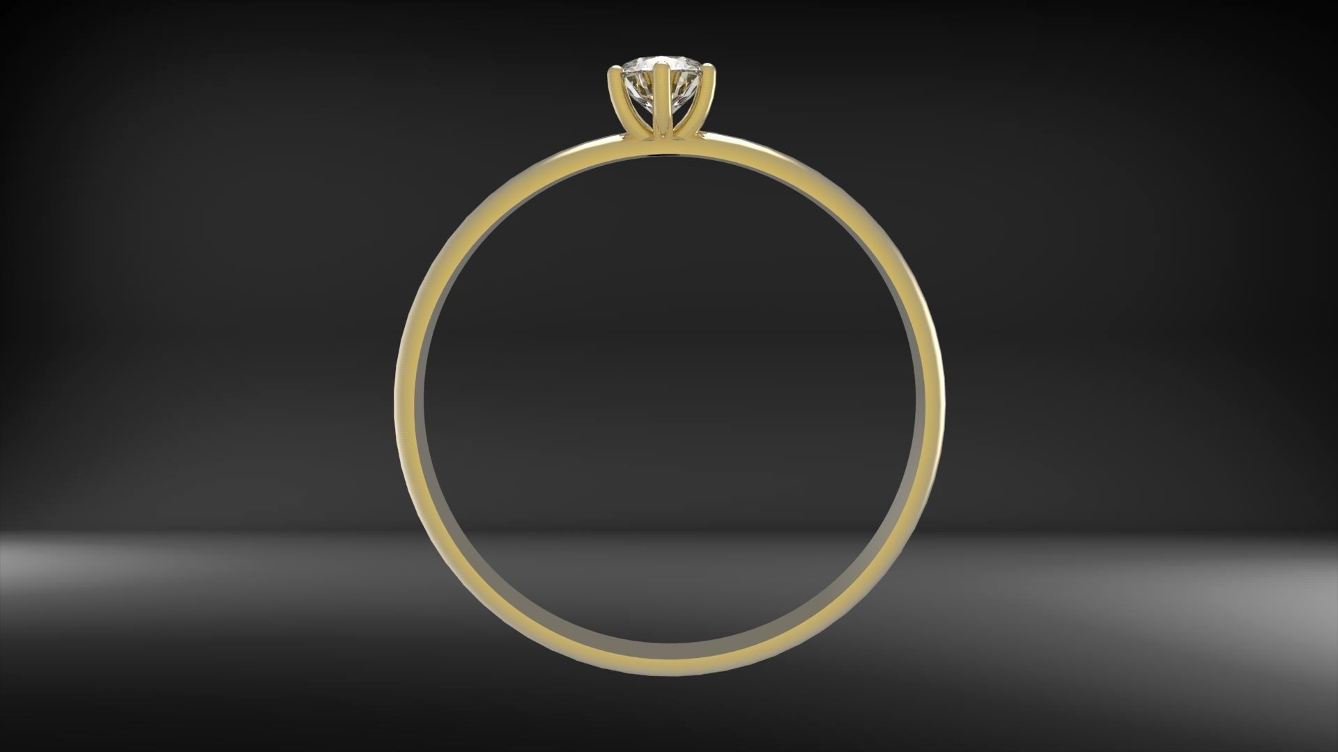simple ring  Free 3D print model_1