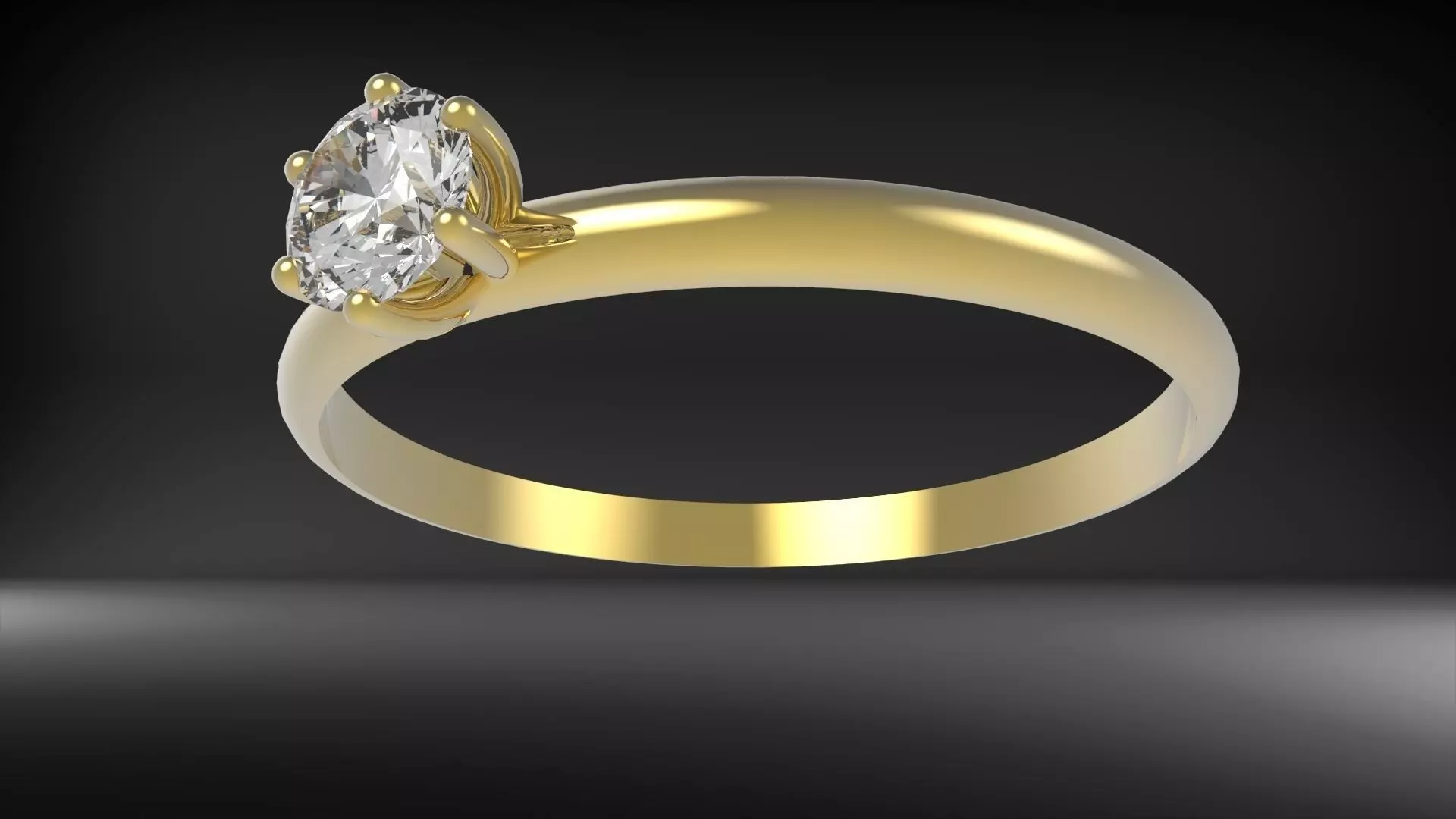 simple ring  Free 3D print model_0