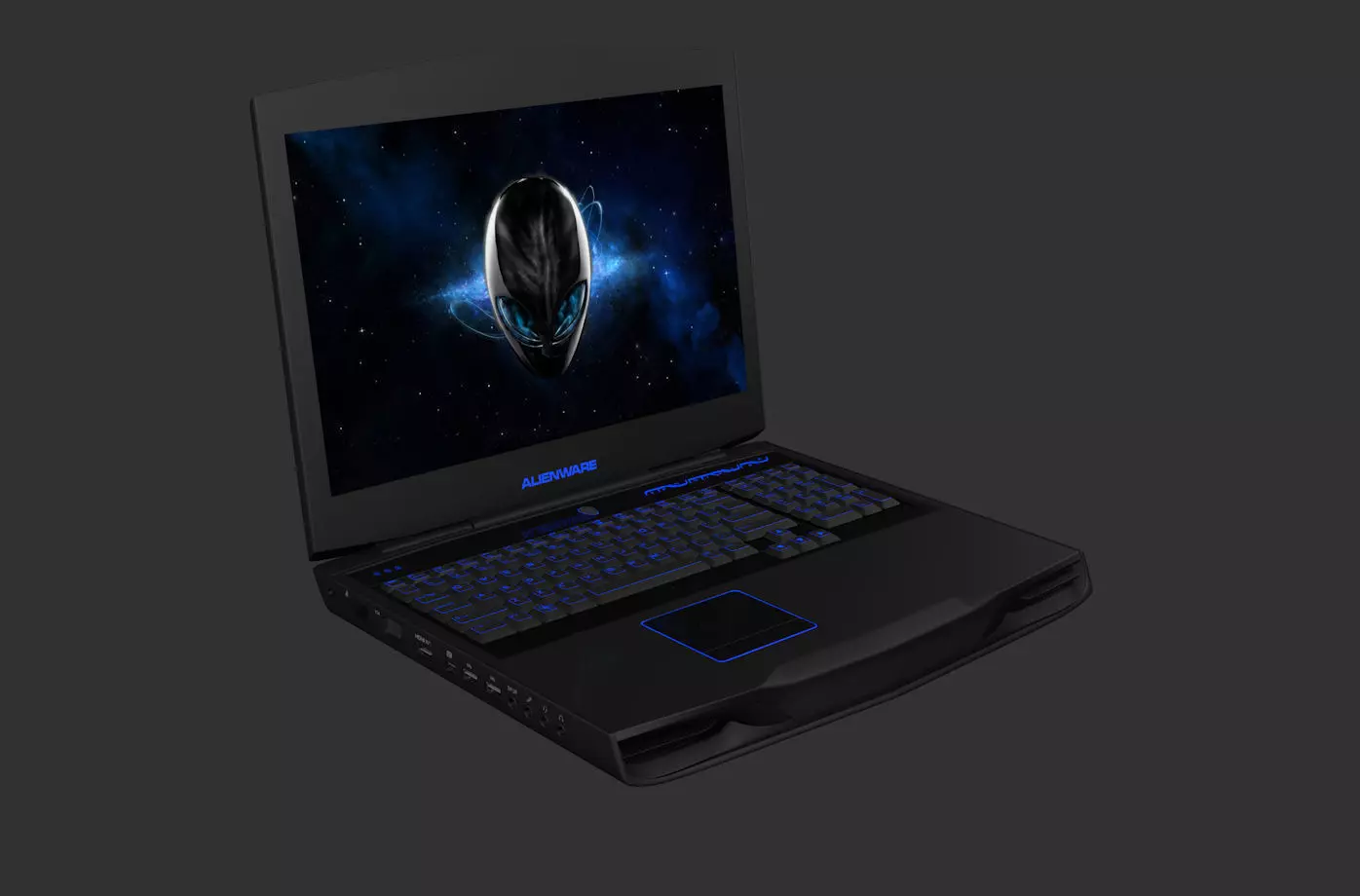 Alienware M17X R4 laptop 3D model