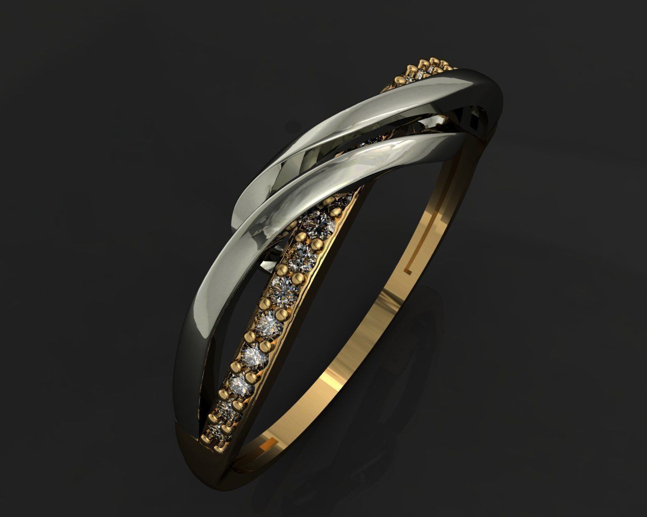 Ring Art 3D print model_1