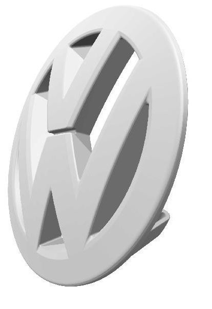 VW Golf 6 Emblem 3D model