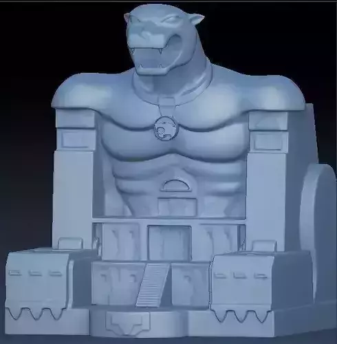 Cats Lair Playset for Thundercats Classics Action Figures Free 3D print model