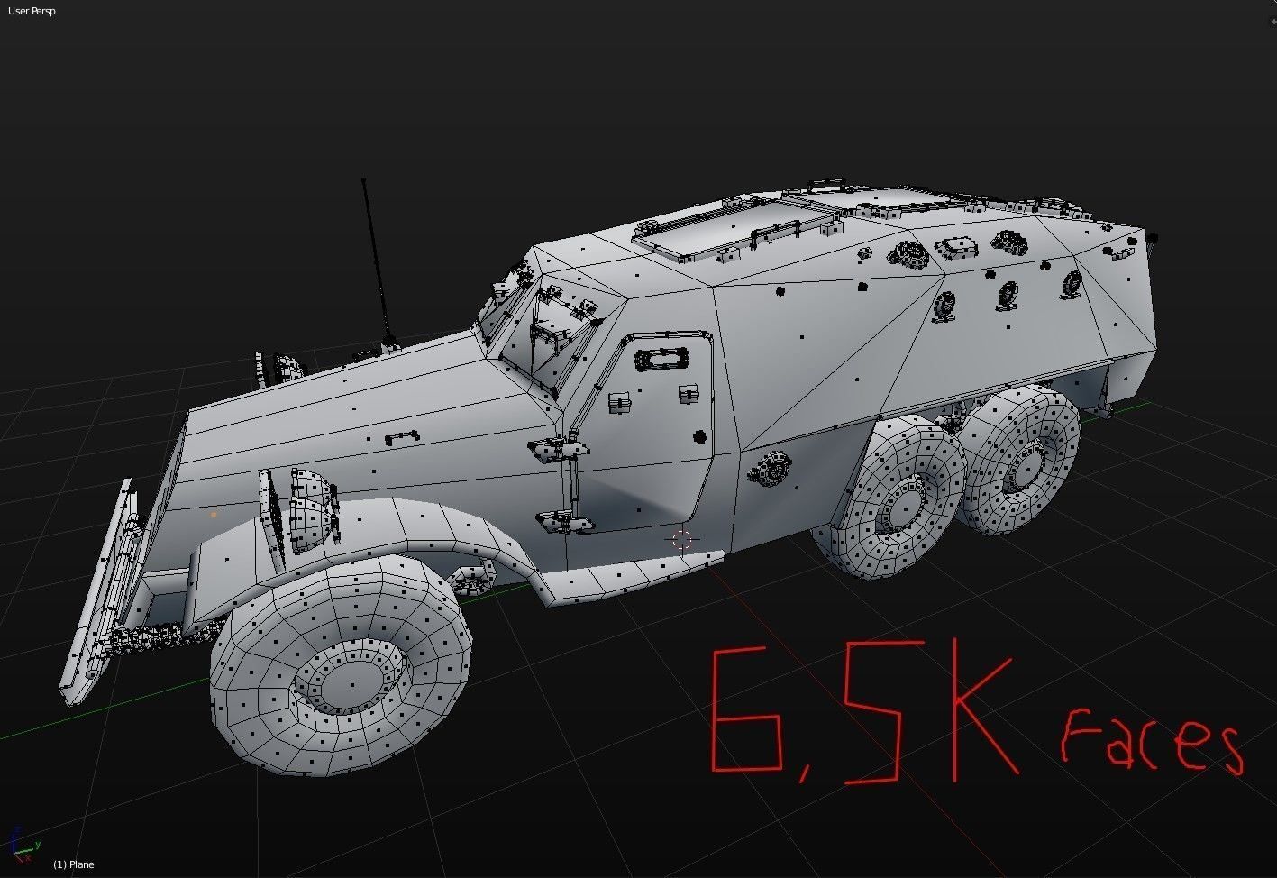 Russian Military Vehicles 29 Prefabs I Optimized I LP I PBR Low-poly 3D model_24