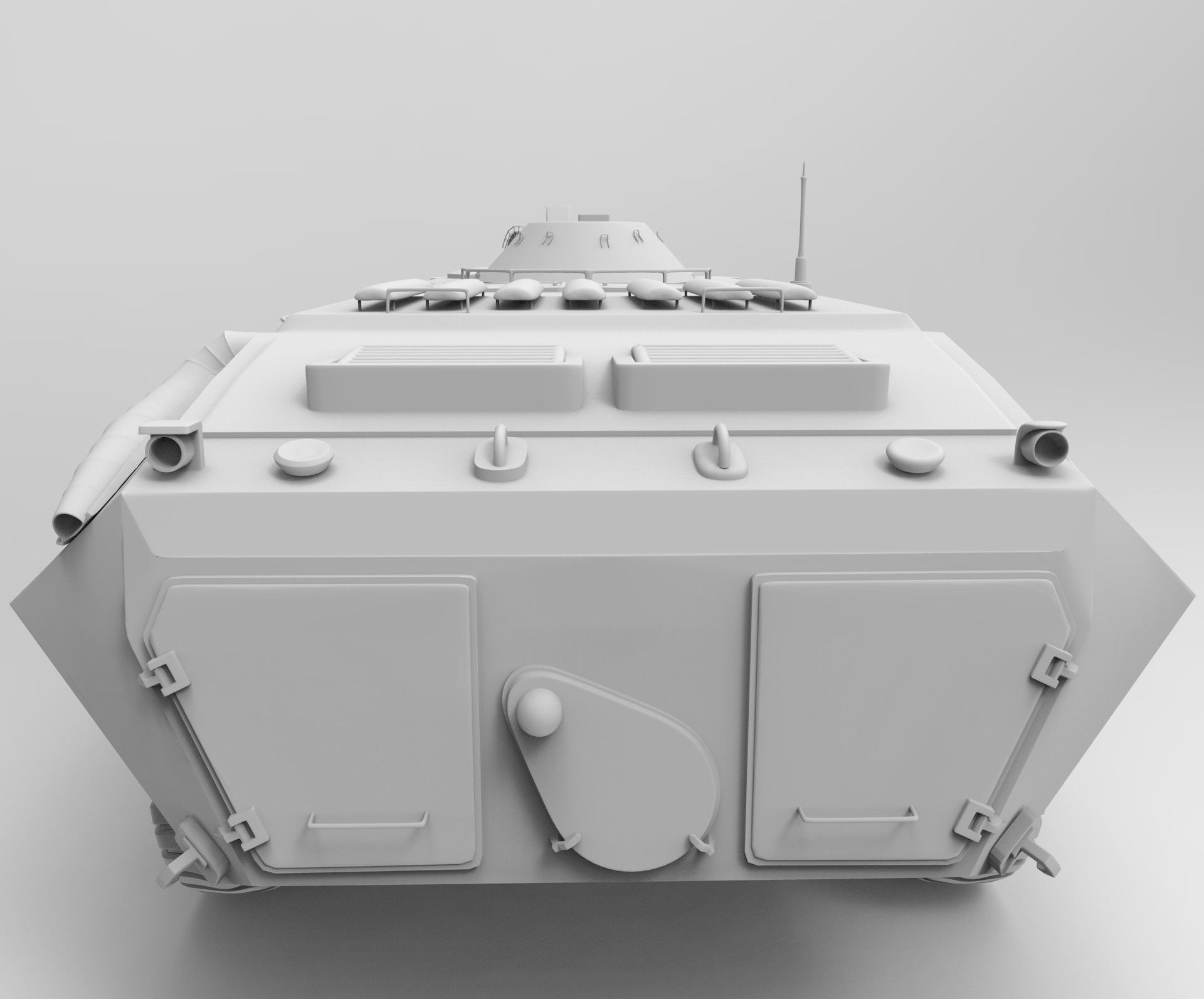 Russian Military Vehicles 29 Prefabs I Optimized I LP I PBR Low-poly 3D model_26