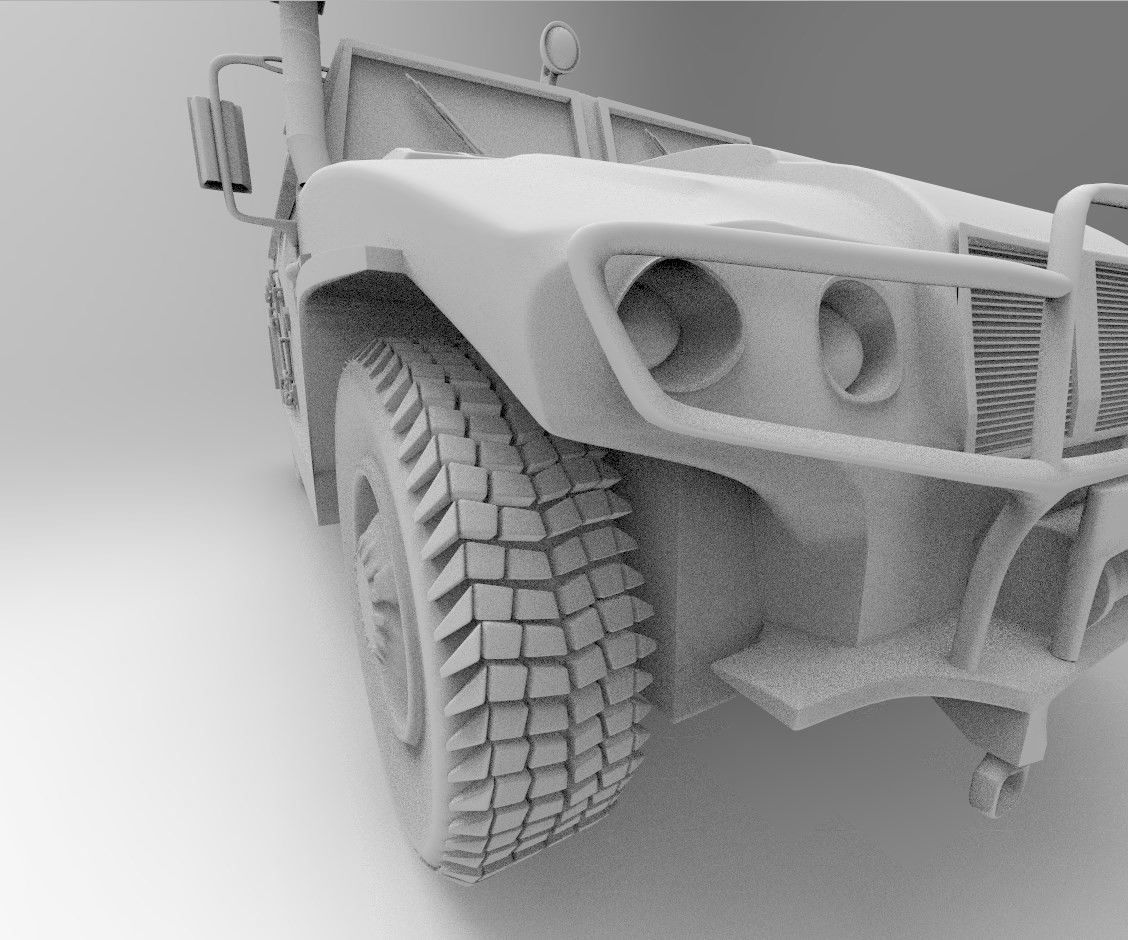 Russian Military Vehicles 29 Prefabs I Optimized I LP I PBR Low-poly 3D model_13