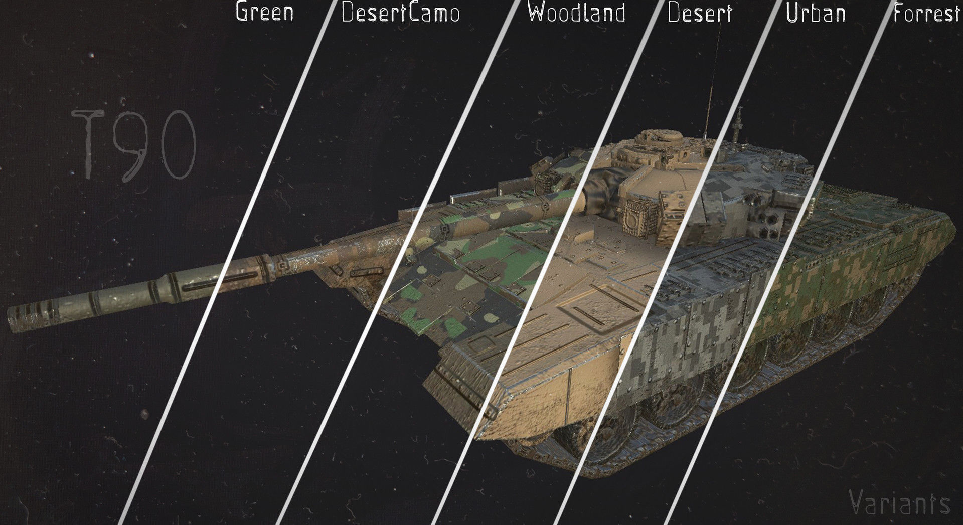 Russian Military Vehicles 29 Prefabs I Optimized I LP I PBR Low-poly 3D model_5