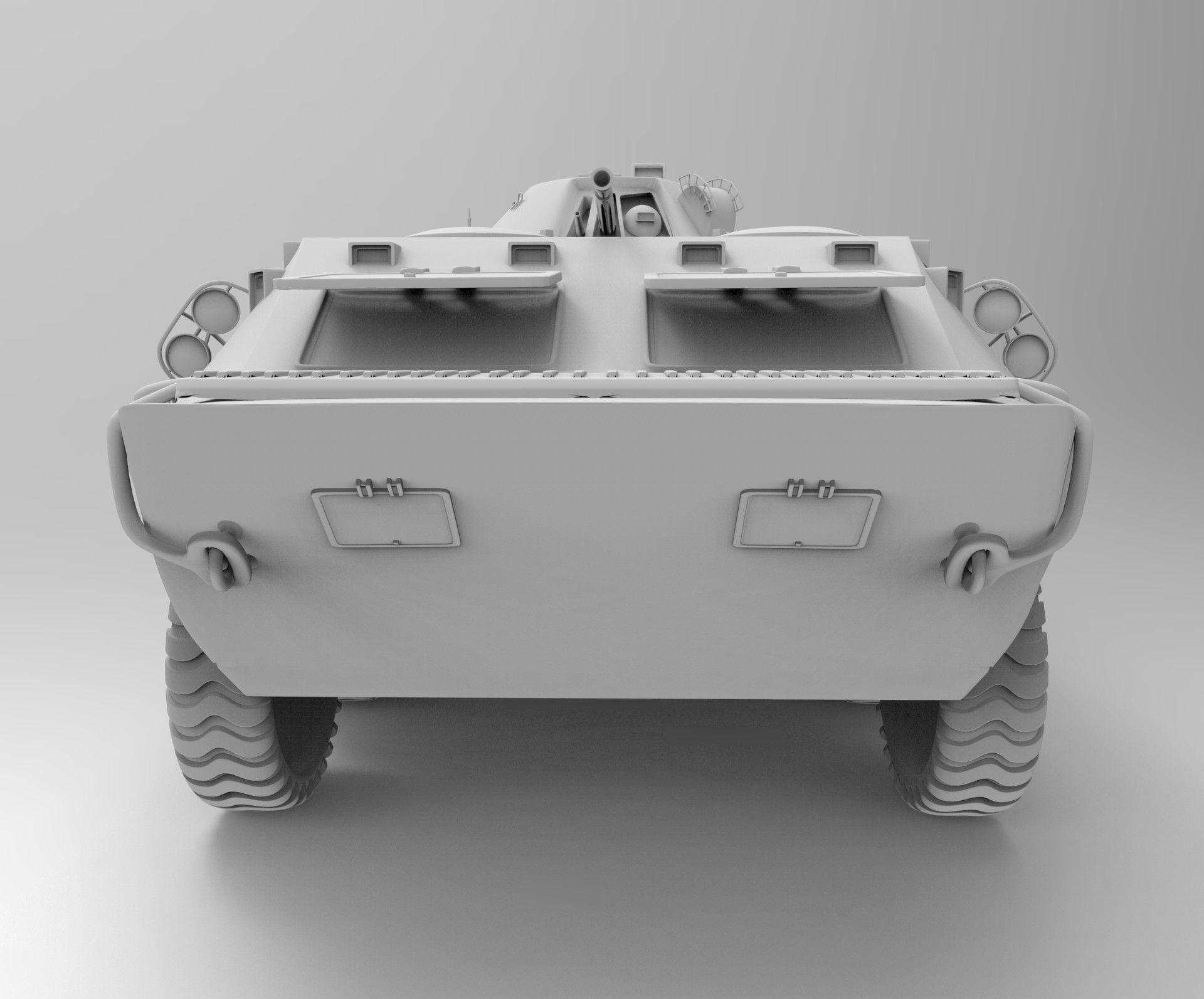 Russian Military Vehicles 29 Prefabs I Optimized I LP I PBR Low-poly 3D model_28