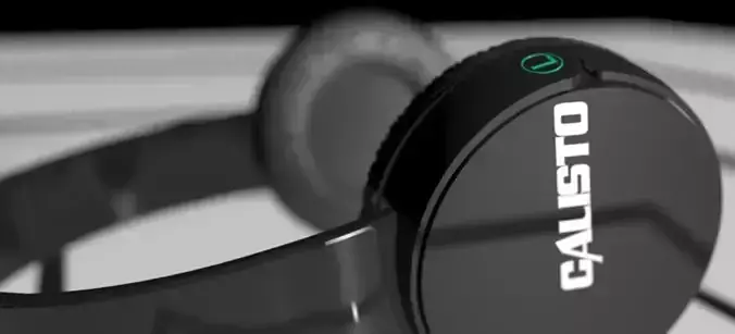 Wireless On Ear Headphone 3D model