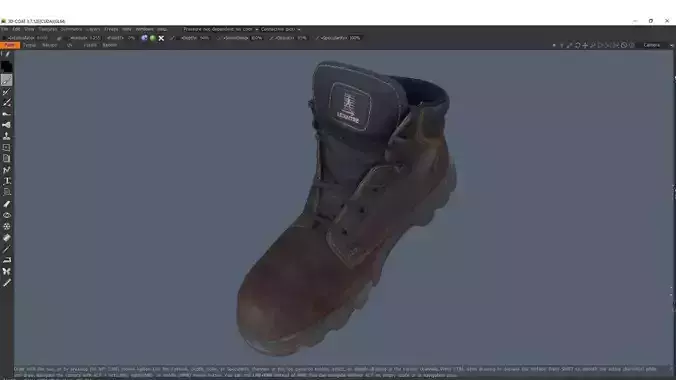 Boot 3D model