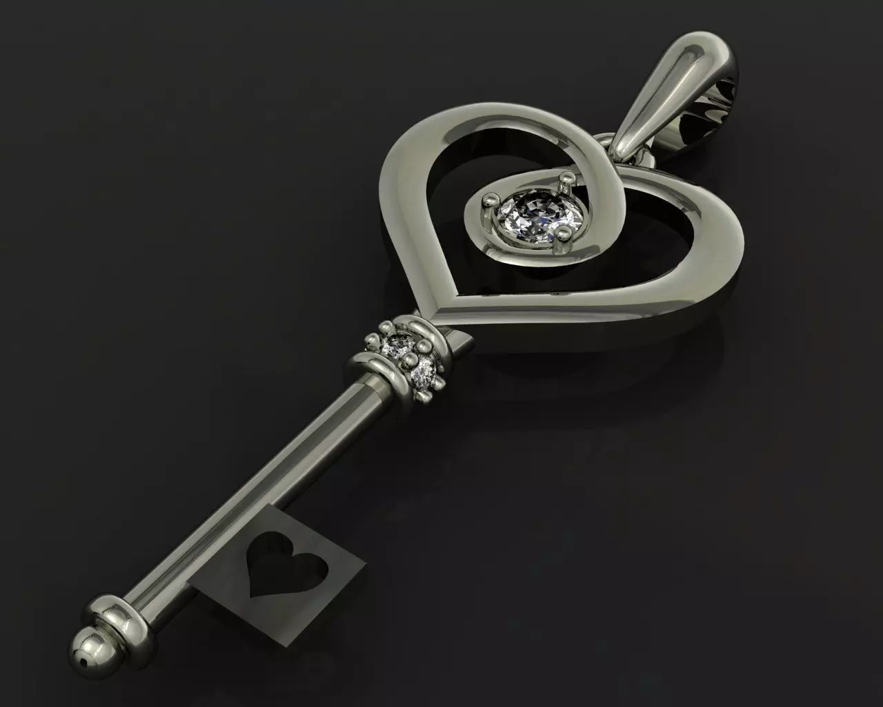  Pendant Key Lo 3D print model_0