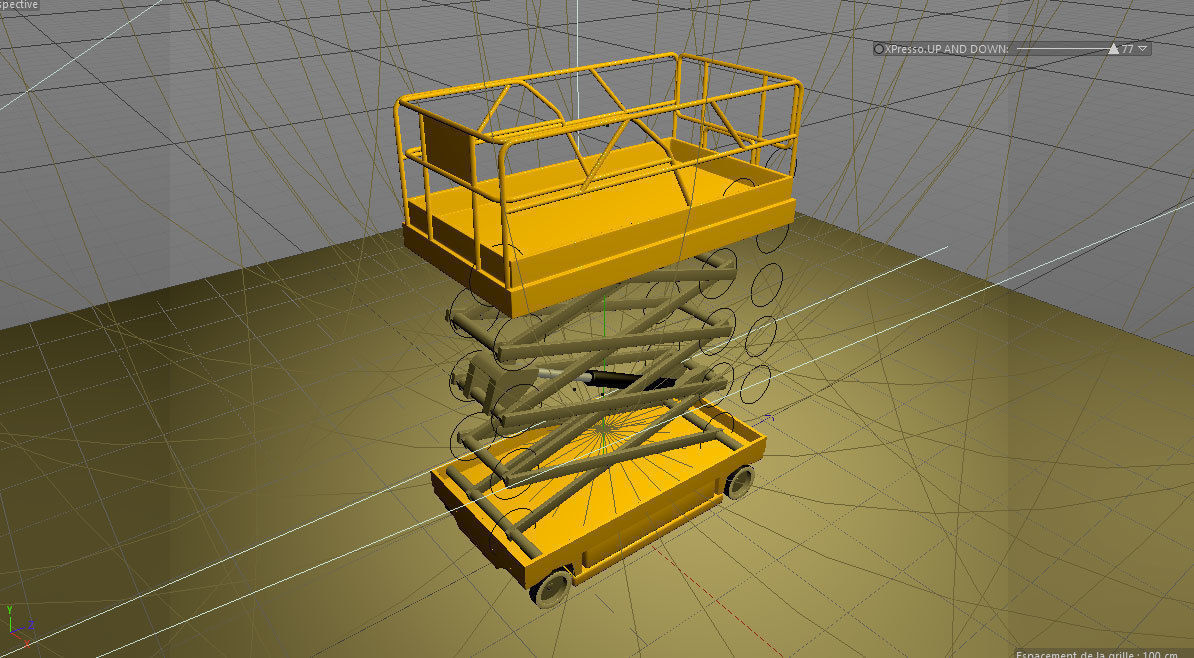 aerial bucket 3D model_5