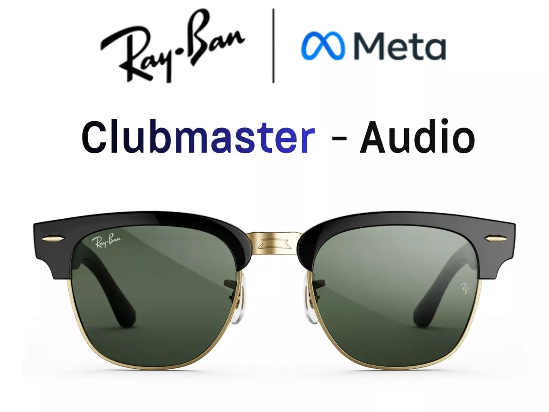 Ray-Ban Meta Audio Clubmaster Glasses 3D model