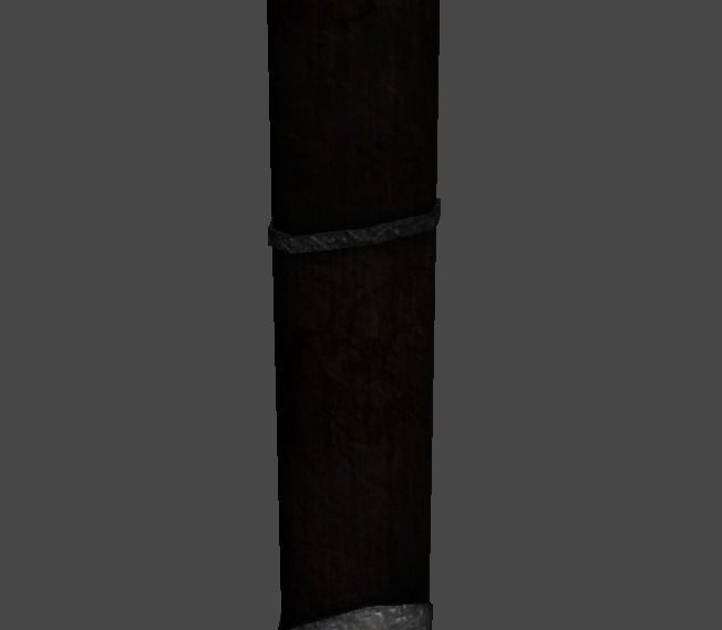 Long sword2 Low-poly 3D model_7