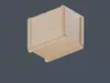Editable Wooden Shipping Crate - Blender Geometry Nodes 3D model | CGTrader