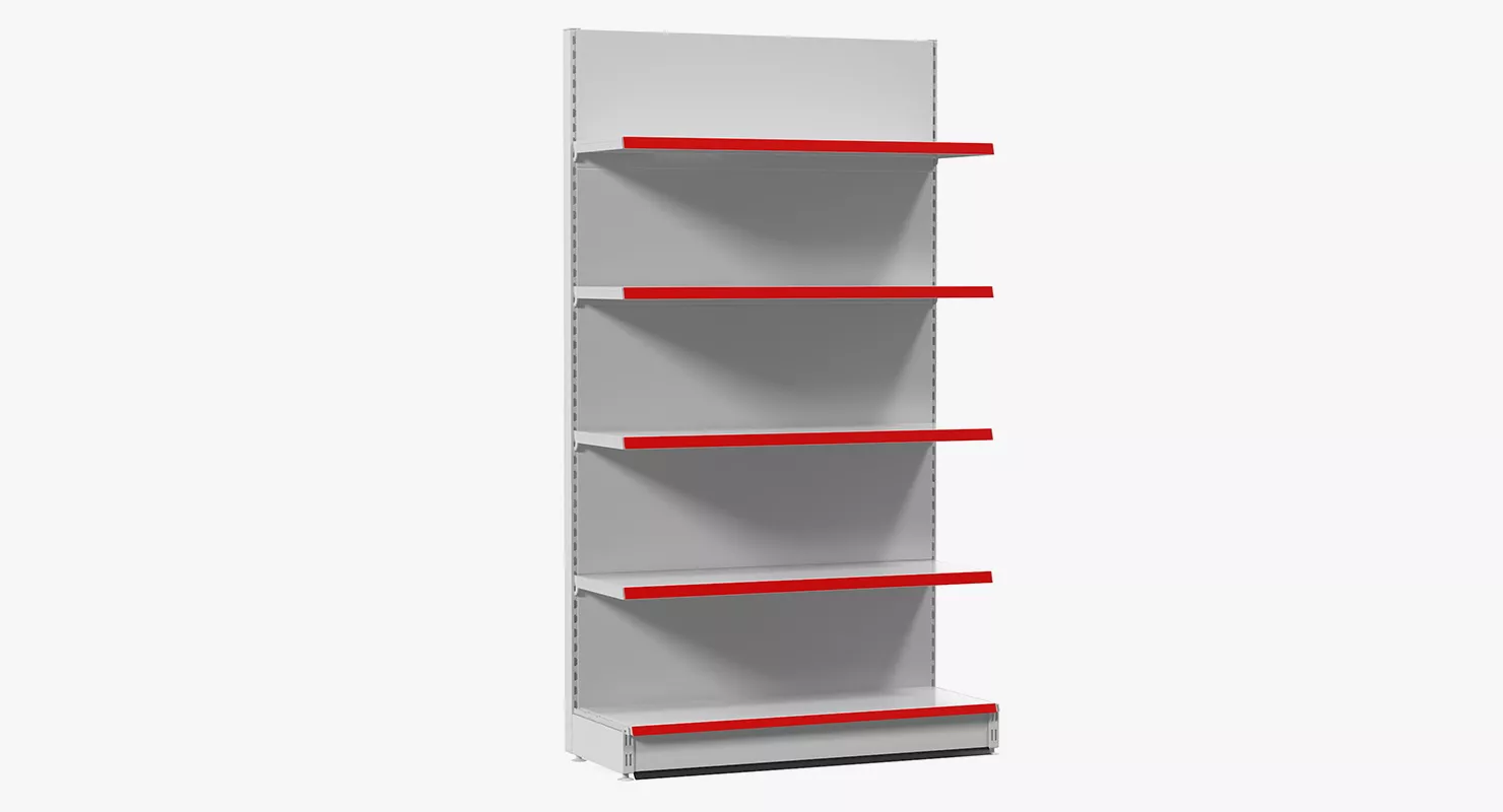Retail Store Display Shelving 3D model