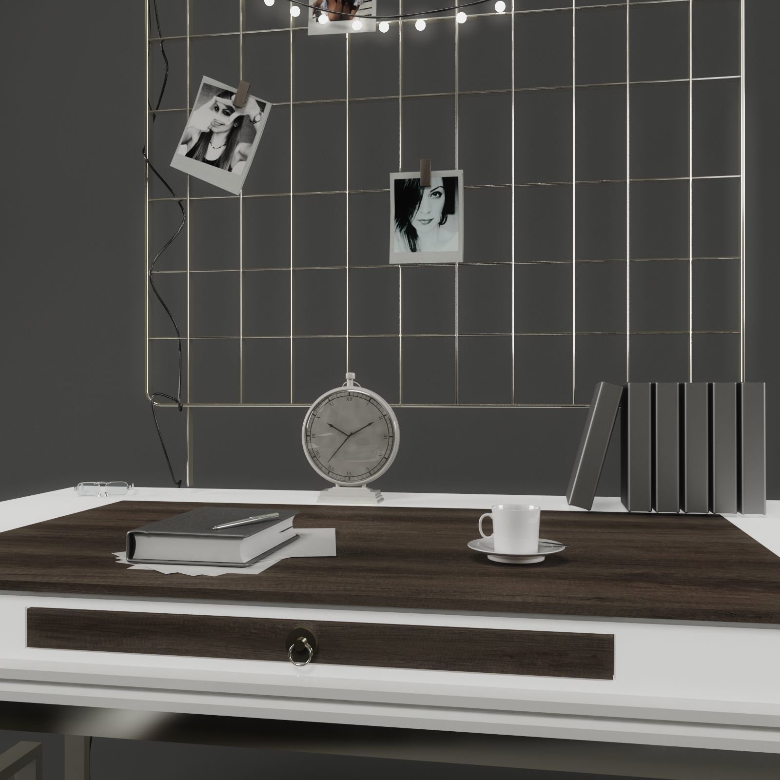 Multipurpose table 3D model_1