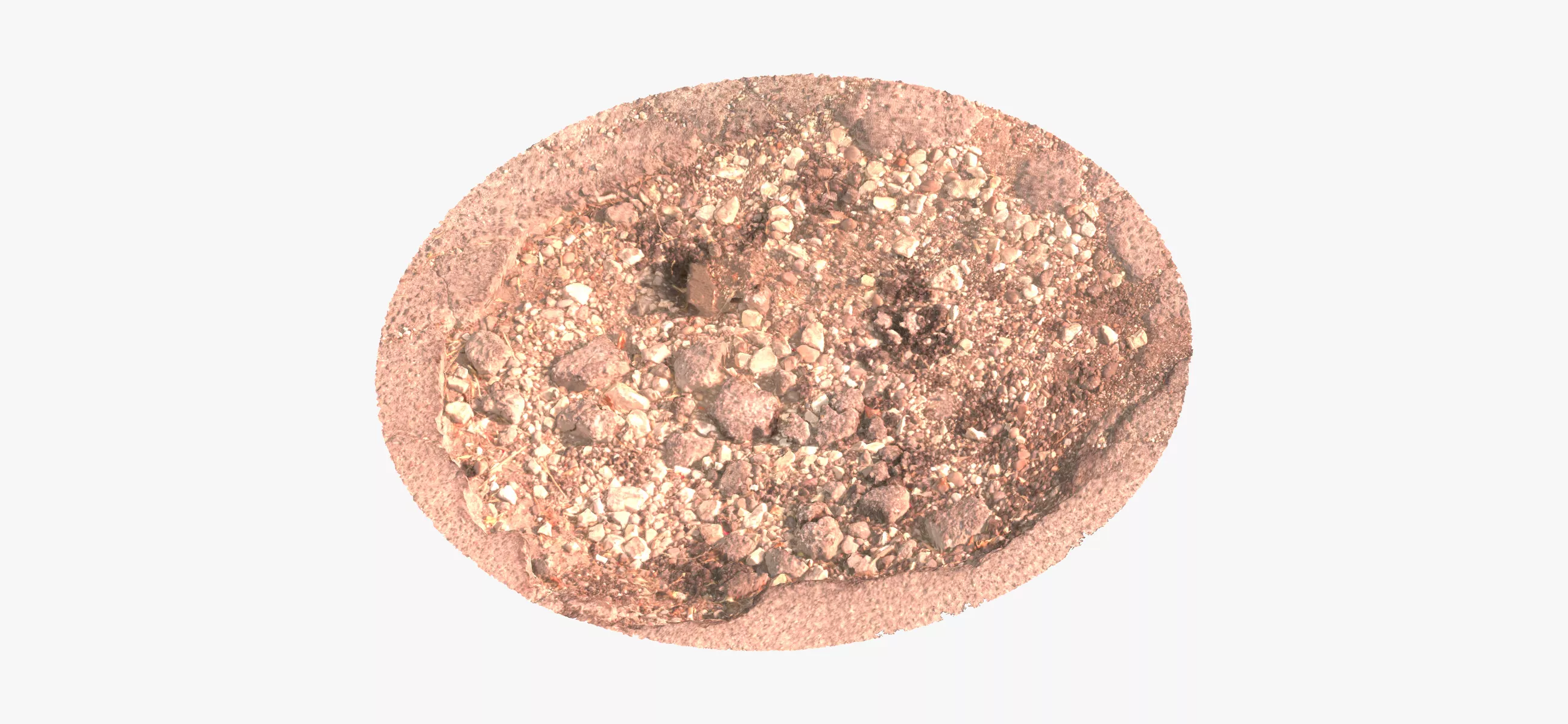 Pothole 08 RAW Scan 3D model