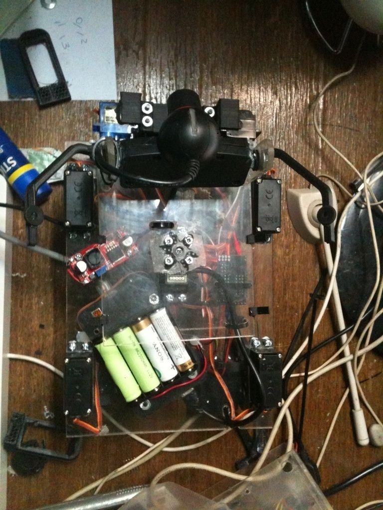 Printable Rescue Robot for Minery Free 3D print model_1