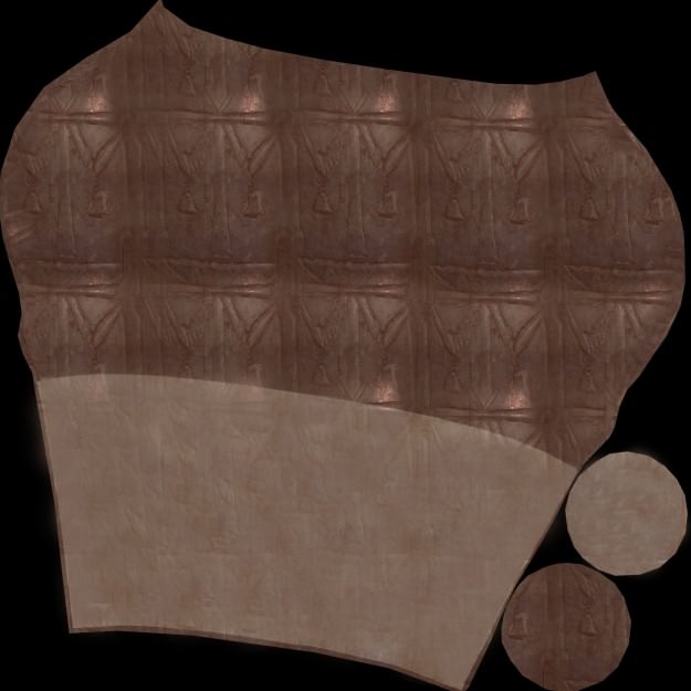 Oldest Copper Bucket Low-poly 3D model_6